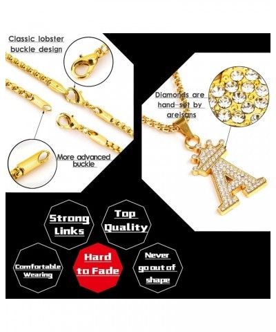 14K Gold Plated Lnitial Necklaces for Women Girls，Jewelry Pendant Silver Plated Chain Letter Necklace for Women Mens Boys 18....