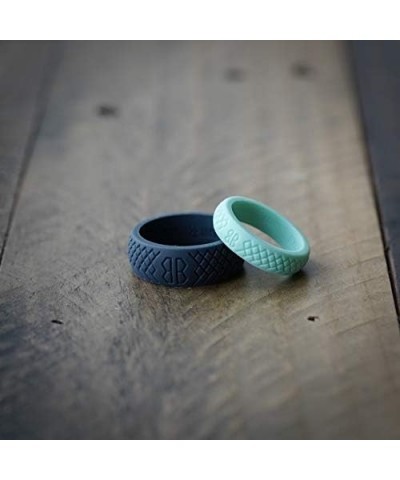 Silicone Ring For Women | Premium Rubber Wedding Band | Perfect For Fitness, Lifting, Active Lifestyle - Comfortable and Dura...