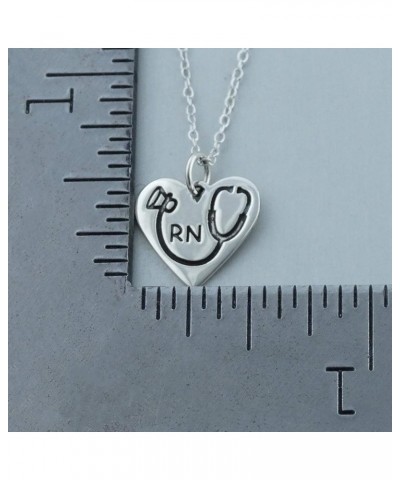 925 Sterling Silver Public Service Work Pendant Necklaces RN $27.04 Necklaces