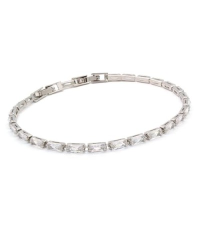 Tennis Bracelets for Women,Adjustable 18K Gold Plated Cubic Zirconia Tennis White-2 $7.64 Bracelets