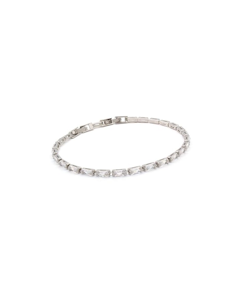 Tennis Bracelets for Women,Adjustable 18K Gold Plated Cubic Zirconia Tennis White-2 $7.64 Bracelets