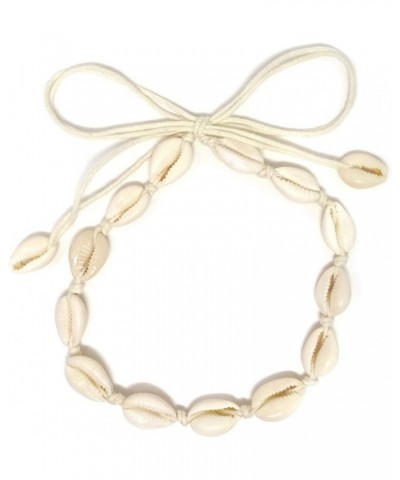 Natural Shell Necklace Handmade Summer Beach Shell Choker Necklace $7.79 Necklaces