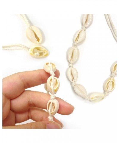 Natural Shell Necklace Handmade Summer Beach Shell Choker Necklace $7.79 Necklaces