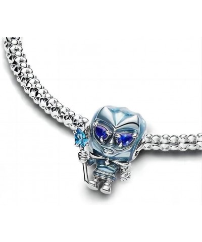 Pixar Coco Miguel & Dante Skull Glow-in-the-dark Charm Fit Women Bracelet Necklaces Fashion Gifts 925 Sterling Silver DIY Jew...