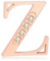 Rose Gold Plated Fashion 26 Charm Initial Letters Brooch Crystal Pins Big Brooches Letter C D K Brooches Z $9.01 Brooches & Pins