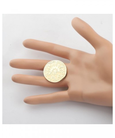 Sun and Moon Coin Funny Dungeon Gift D&D Gift Dungeons Geek Gift Dungeons Lover Gift Sun Moon Coin $9.97 Bracelets