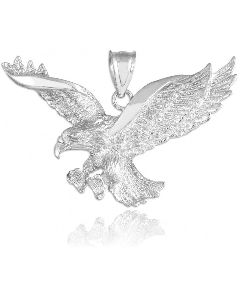 925 Sterling Silver Flying Eagle Pendant $14.70 Pendants