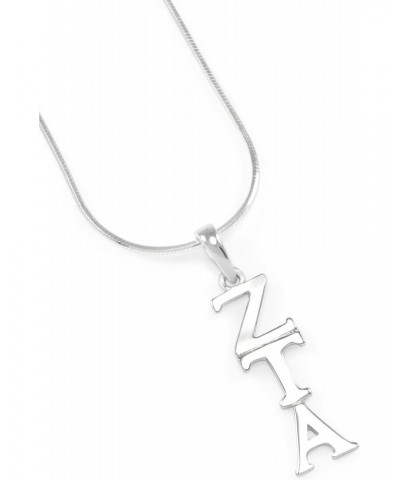 Zeta Tau Alpha Sterling Silver Lavaliere Pendant/Sorority Jewelry and Accessories/Necklaces $16.96 Pendants