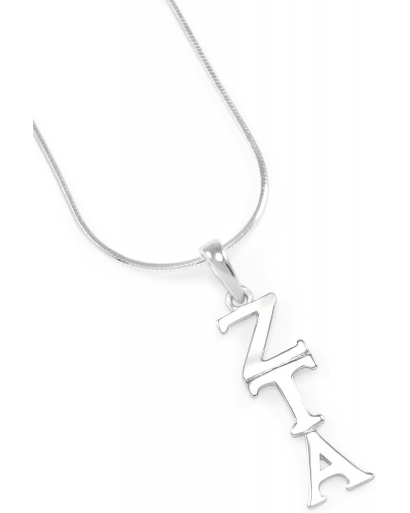 Zeta Tau Alpha Sterling Silver Lavaliere Pendant/Sorority Jewelry and Accessories/Necklaces $16.96 Pendants