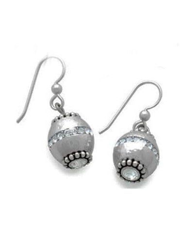 Brighton Glimmer Twist Earrings Interchangeable Bead with Crystal $20.39 Earrings