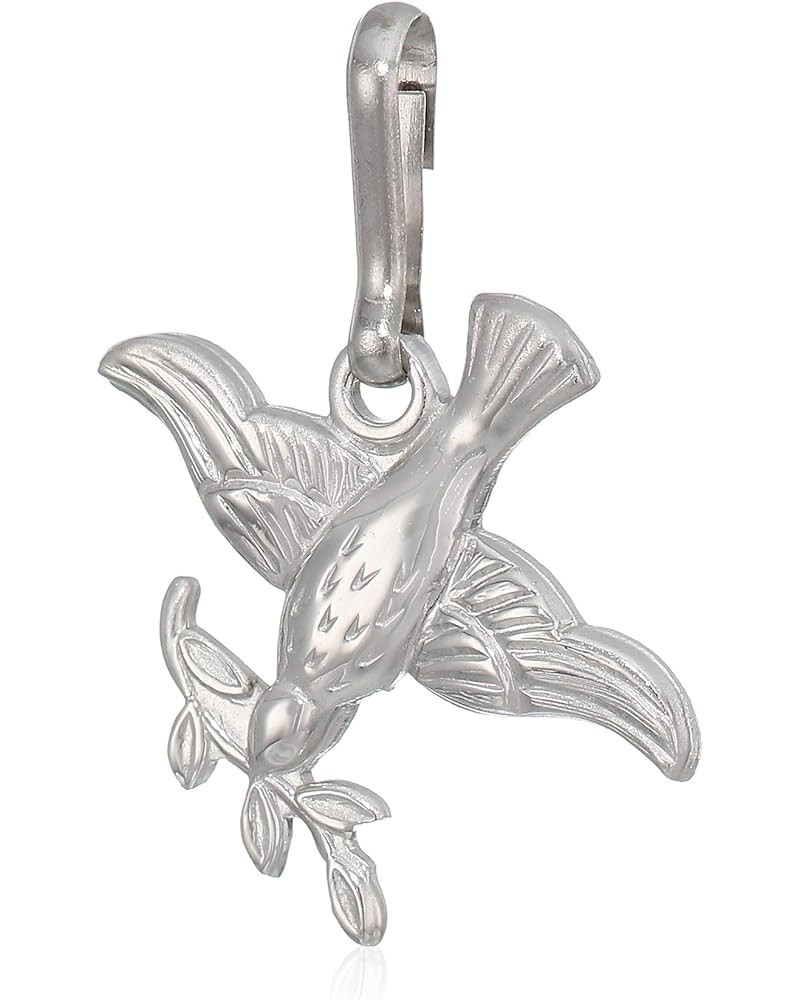 Divine Guides Women's Virtuous Dove Charm for Bracelets, Sterling Silver .925 Sterling Silver $11.00 Bracelets