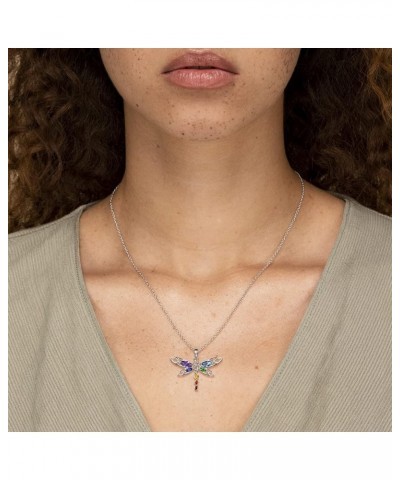 Sterling Silver Dragonfly Necklace for Women: Celtic Infinity Dragonfly Pendant Christmas Jewelry Gifts for Dragonfly Lovers ...