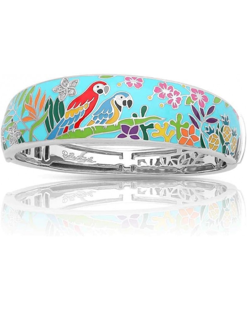 Macaw Bangle Multicolor Blue 7.0 Inches $206.70 Bracelets