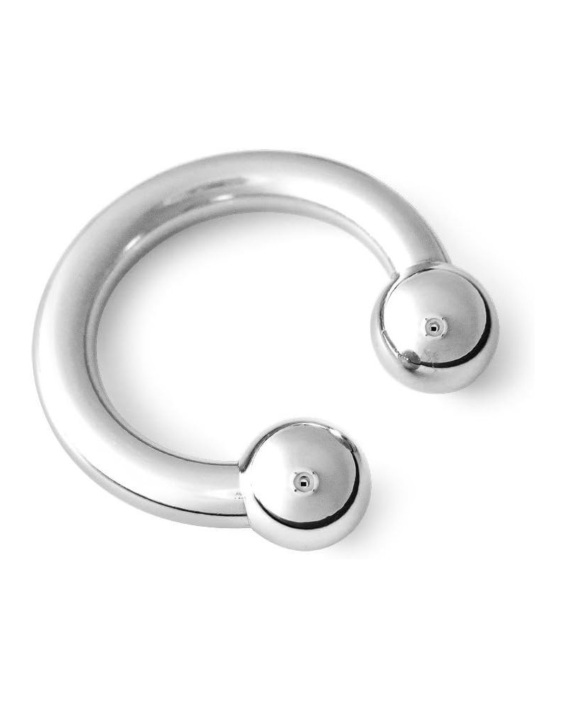 316L Surgical Steel Circular Barbell Horseshoe 6g 0.5 Inches $8.80 Body Jewelry