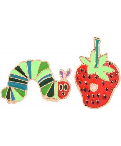 Enamel Pins for Backpacks Cute Lapel Pins Funny Brooch Badge Pin for Girls Women Gift 2Pcs Strawberry&Ladybug $3.91 Brooches ...