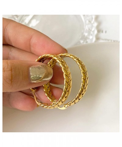 Colorful Hoop Earrings for Women Colorful Crystal Earrings Huggie Hoop Earrings Gold Earrings for Women Trendy Wedding Prom A...