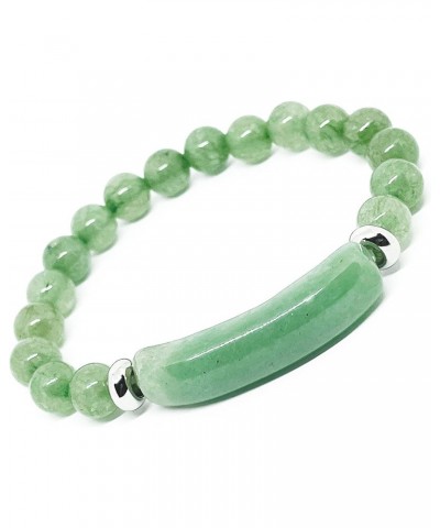 Green Aventurine Crystal Bracelet for Relief Stress - Authentic Gemstones Citrine Crystal Bracelet for Healing Wealth and Pro...