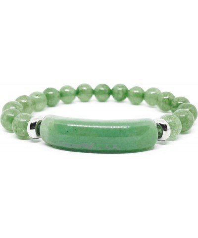 Green Aventurine Crystal Bracelet for Relief Stress - Authentic Gemstones Citrine Crystal Bracelet for Healing Wealth and Pro...