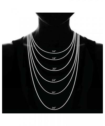 14K Solid Gold Rolo Chains (Select Options) 16 Inches White Gold $72.54 Necklaces