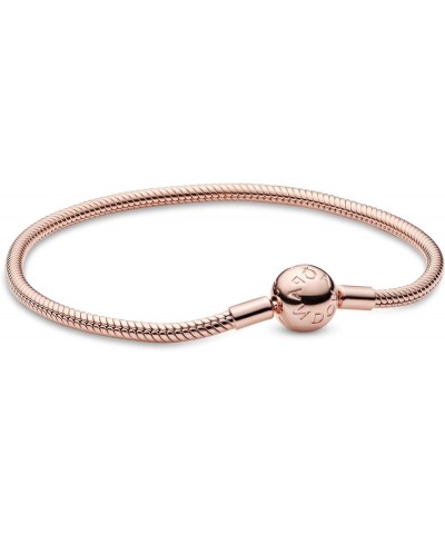 Heart Clasp Snake Chain Silver for Women 6.2 Inches Rose Gold 6.6 Inches $24.99 Necklaces