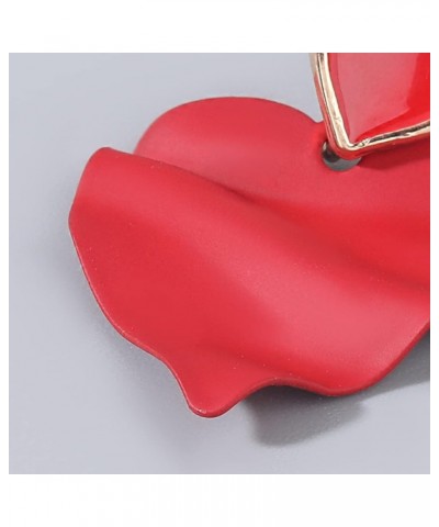 Cute Heart Earrings Red Heart Statement Dangle Earrings for Women and Girls (er005558) Style L $6.73 Earrings