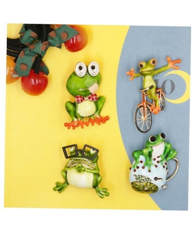 8 Pcs Frog Brooch Clothes Pin Enamel Pin Mochilas Para Mujeres Frog Pin Pin Backpack for Women Brooches 4x3.6CMx5pcs Assorted...