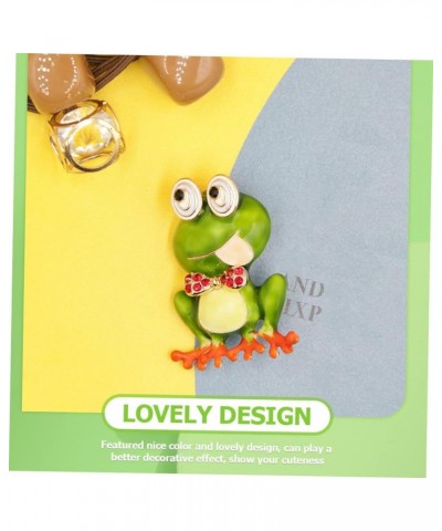 8 Pcs Frog Brooch Clothes Pin Enamel Pin Mochilas Para Mujeres Frog Pin Pin Backpack for Women Brooches 4x3.6CMx5pcs Assorted...