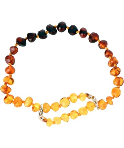 Genuine Baltic Amber Adult Anklet, Adjustable 7.5~9.5inches (19-24cm) Rainbow $13.49 Anklets