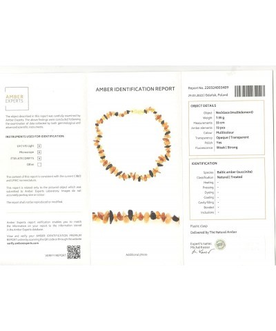 Genuine Baltic Amber Adult Anklet, Adjustable 7.5~9.5inches (19-24cm) Rainbow $13.49 Anklets