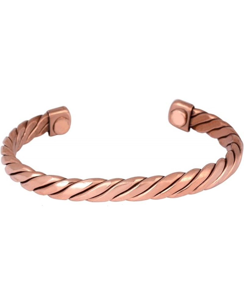 Indian Copper Bracelet Hand Crafted Healing Chakra Bracelets Jewelry Cuff Gift Bangle Women & Men style32 $8.50 Bracelets