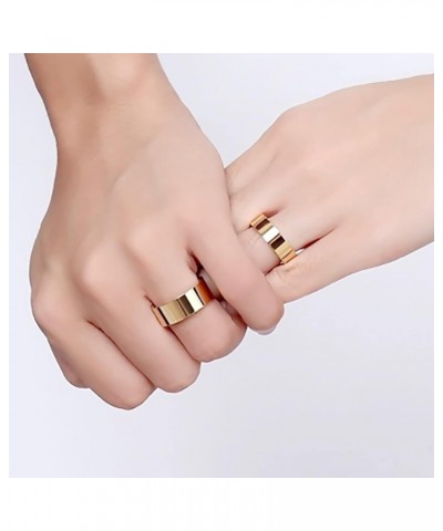 14K Gold Plated Rings for Women Girls Stacking Stackable Band Thumb Pointer Finger Ring Comfort Fit Size：6 2mm Gold_2mm $9.23...