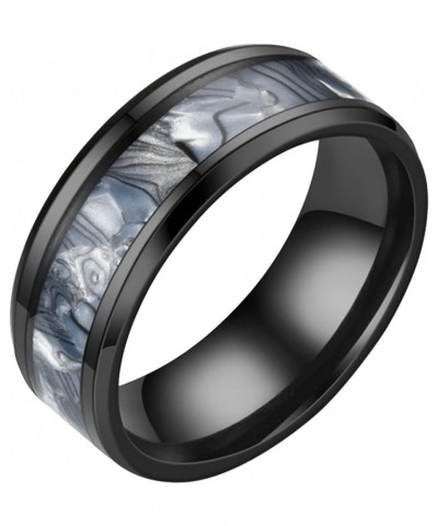 Mens Women Wedding Rings Fashion Jewelry Engagement Rings Opal Sapphire Bridal Band Promise Rings (White, 10) Blue-a 12 $5.93...