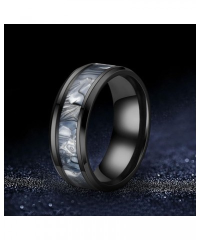 Mens Women Wedding Rings Fashion Jewelry Engagement Rings Opal Sapphire Bridal Band Promise Rings (White, 10) Blue-a 12 $5.93...