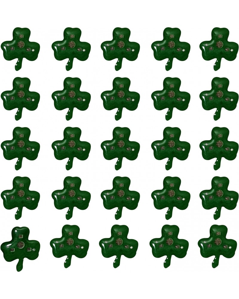 Green LED Light Up Flashing Shamrock Pins Brooches $23.65 Brooches & Pins