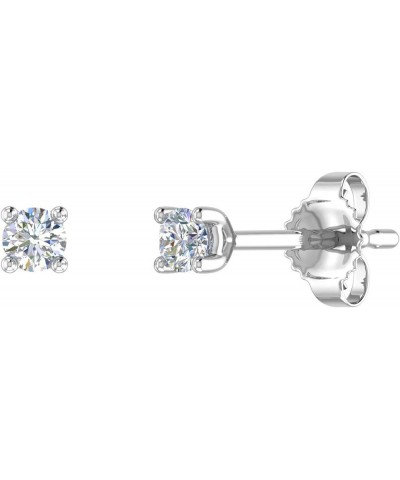 1/10 Carat Diamond Stud Earrings in 14K Gold White Gold $41.65 Earrings