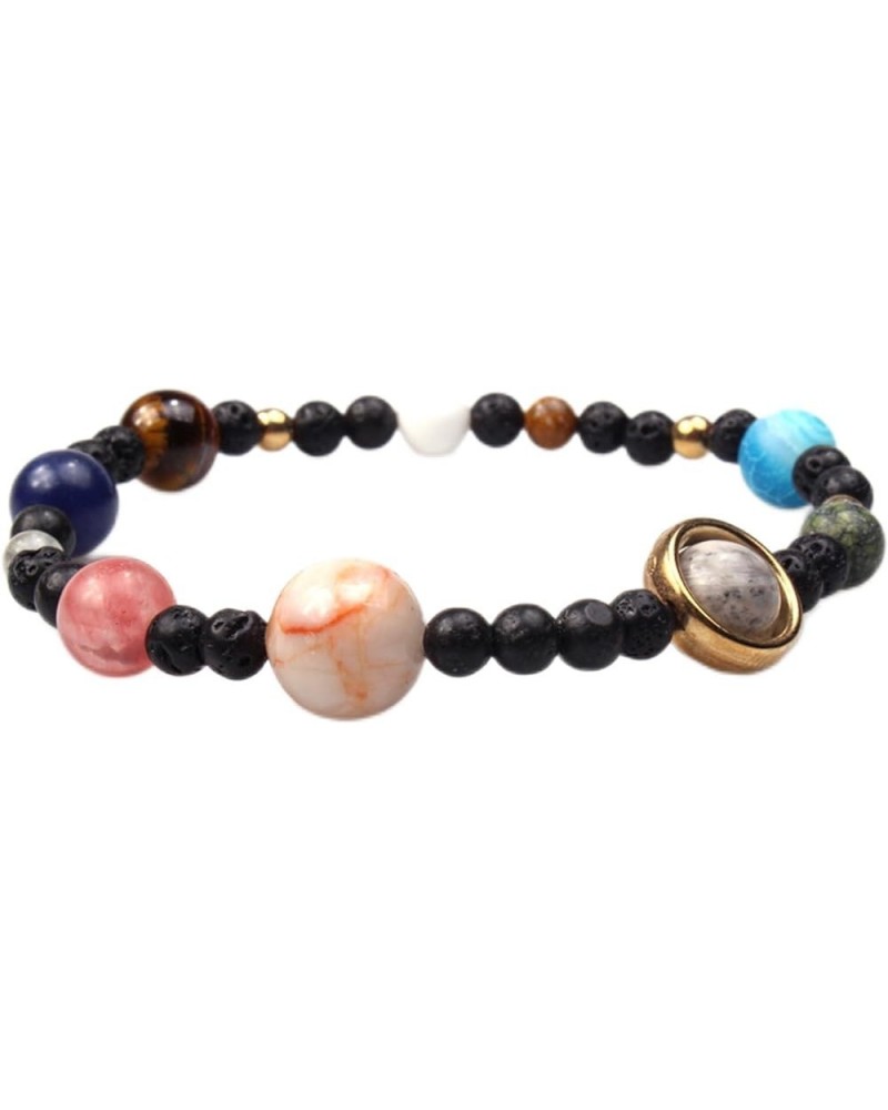 Planet Bracelet Solar System,Universe Galaxy Guardian Star Bracelets,Solar System The Eight Planets Beaded Space Bracelet Gif...