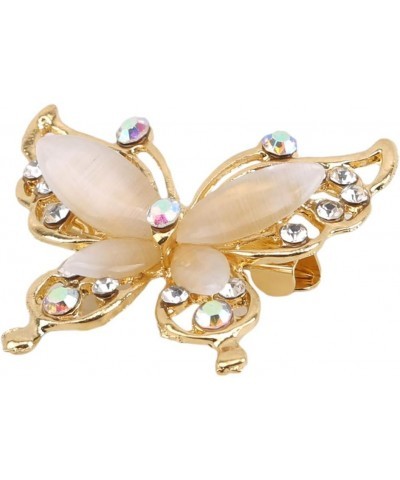 Butterfly Brooch Pins Elegant Rhinestone Brooches Women Corsage Scarf Shawl Clothing Accessories Golden $4.13 Brooches & Pins