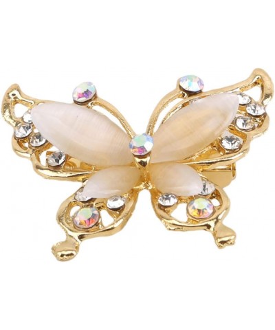 Butterfly Brooch Pins Elegant Rhinestone Brooches Women Corsage Scarf Shawl Clothing Accessories Golden $4.13 Brooches & Pins