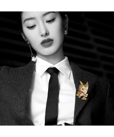 Gold Guardian Angel Brooch Pin for Women Fashion Cute Butterfly Wings Beauty Brooch Lapel Pins Brooches Suit Accessories Aest...