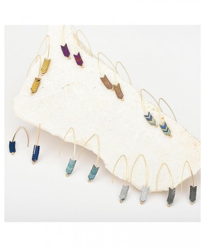 Chic Boho Arrow Drop Dangle Earrings for Women Girls Multicolor $4.95 Earrings