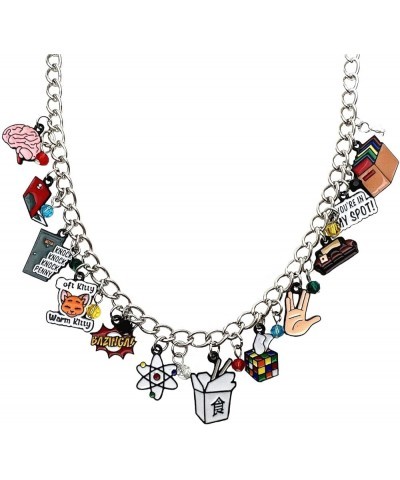 The Big Bang Thery Charm Necklace Original Design The Big Bng Theory Necklace Gifts for Girl Woman Men 1 $11.53 Necklaces