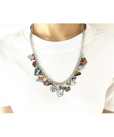 The Big Bang Thery Charm Necklace Original Design The Big Bng Theory Necklace Gifts for Girl Woman Men 1 $11.53 Necklaces