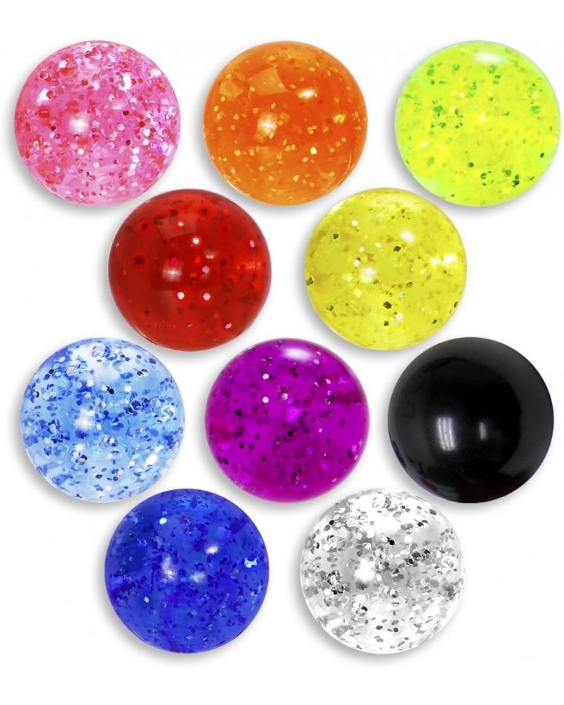 5mm Glitter Acrylic Replacement Ball Bonus Pack $6.62 Body Jewelry